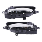 Door Handle Inner 2 x Chrome FrontRear LeftRight for Nissan Altima (2013–2017)