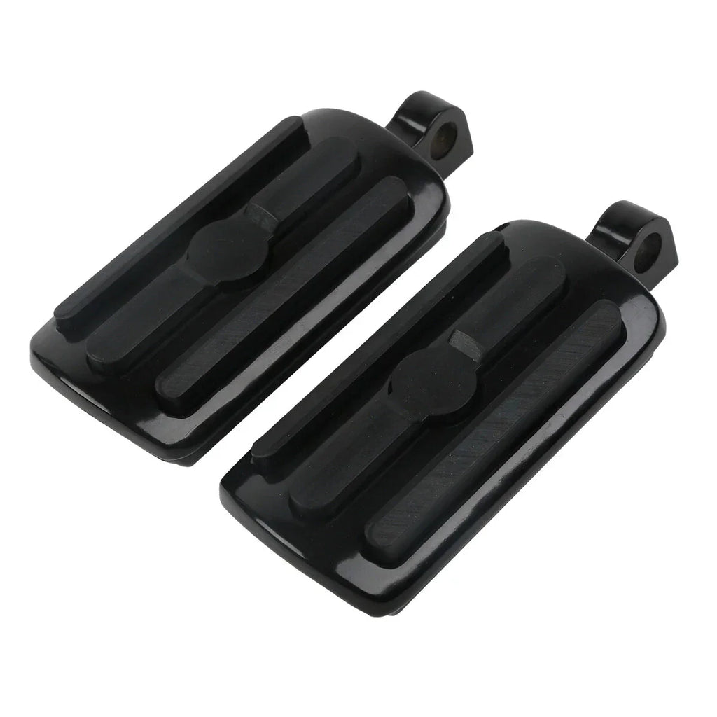 10mm Male Mount Foot Pegs for Harley Touring Electra Glide Dyna