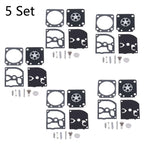 Set of 5 Carburetor Diaphragm Kit for ZAMA RB-129 C1M-W26A C1M-W26B C1M-W26C