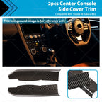Center Console Carbon Fiber Cover Trim for Subaru BRZ Toyota 86 (2013–2020)