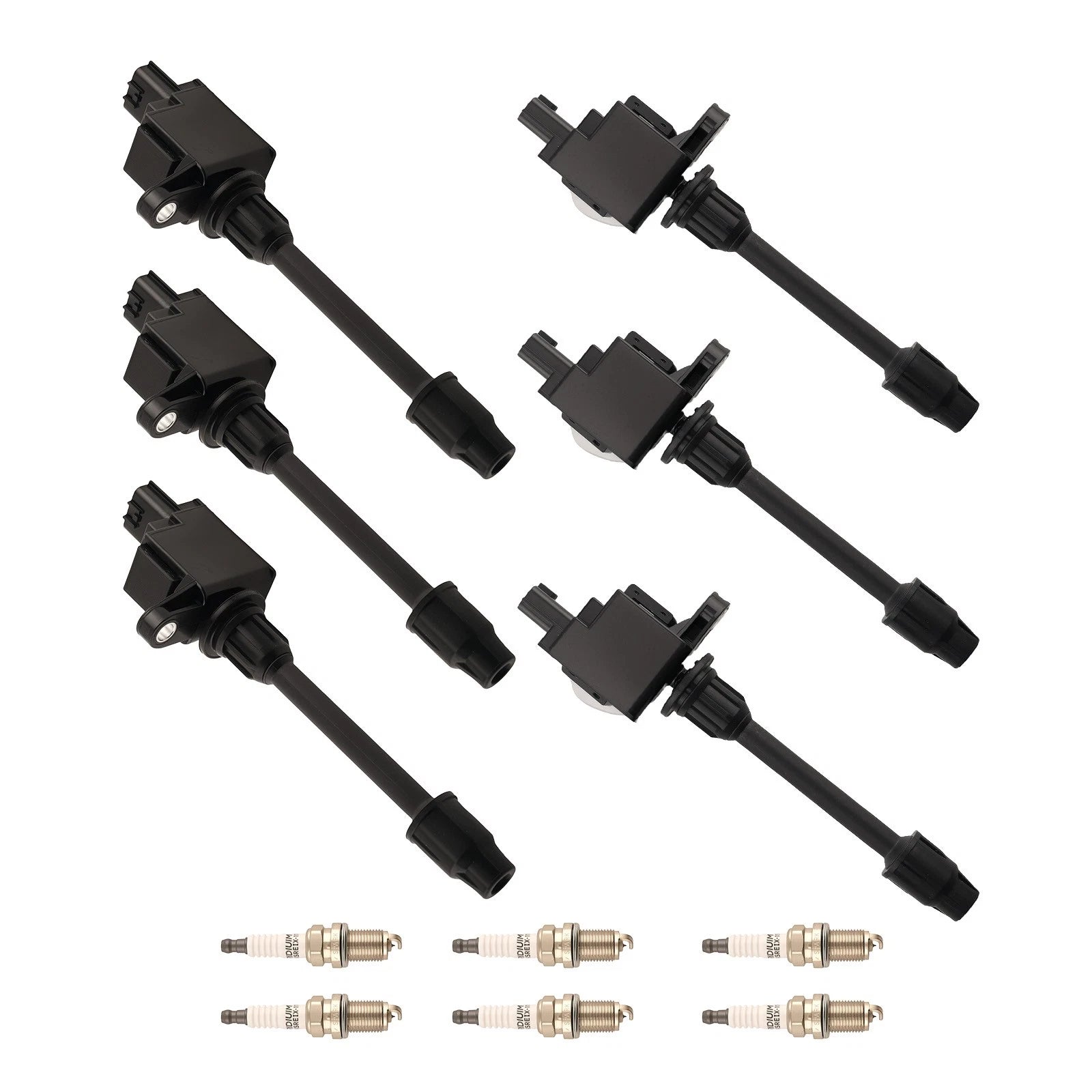 Ignition Coil Spark Plug Set for Infiniti I30 Nissan Maxima (2000-2001)