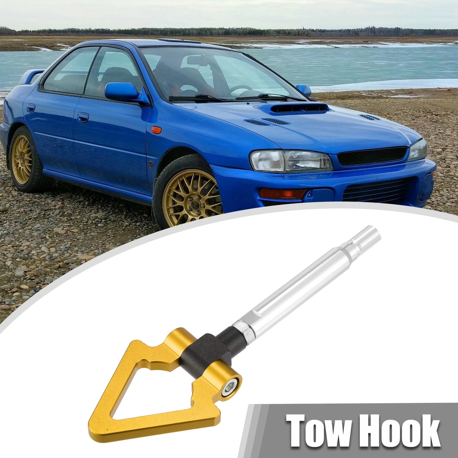 Front Bumper Trailer Tow Hook Screw for Subaru BRZ (2013–2021)