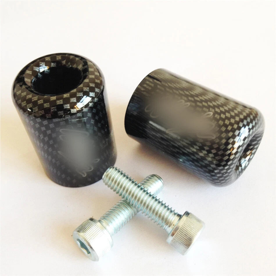 Hand Bar Ends for Kawasaki Ninja EX250 EX500 EX650R ZX6R-636 ZRX1100 Carbon