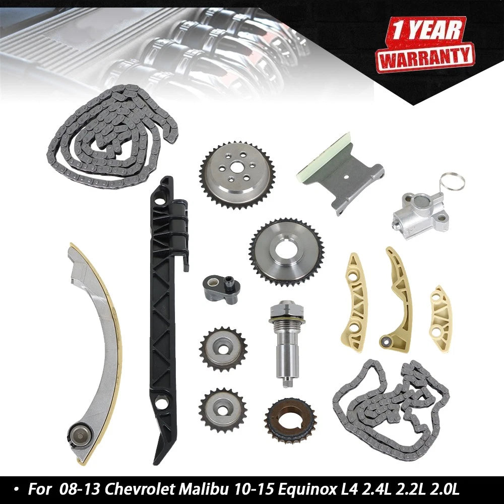 Timing Chain Kit for Chevrolet Malibu (2008–2013) & Equinox (2010–2015)