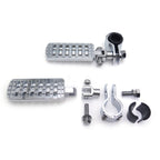 Racing Dominator Footpeg Rest Kit Chrome for Honda GoldWing GL1800 1500 (2001–2010)
