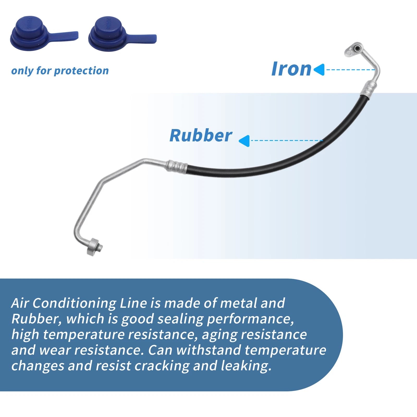 A/C Refrigerant Liquid Hose for Hyundai Accent (2006–2011) No. 977621E001