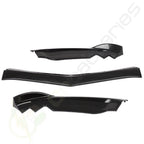 Gloss Black Front Bumper Lip Cover Trim for Cadillac ATS (2015–2018)