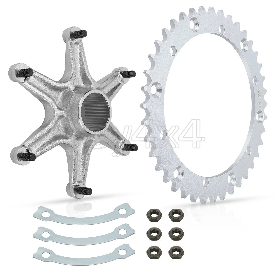 Sprocket & Hub for Yamaha Warrior 350 (1989–2004) 3GD-25386-00-00 2XJ-25412-00-00