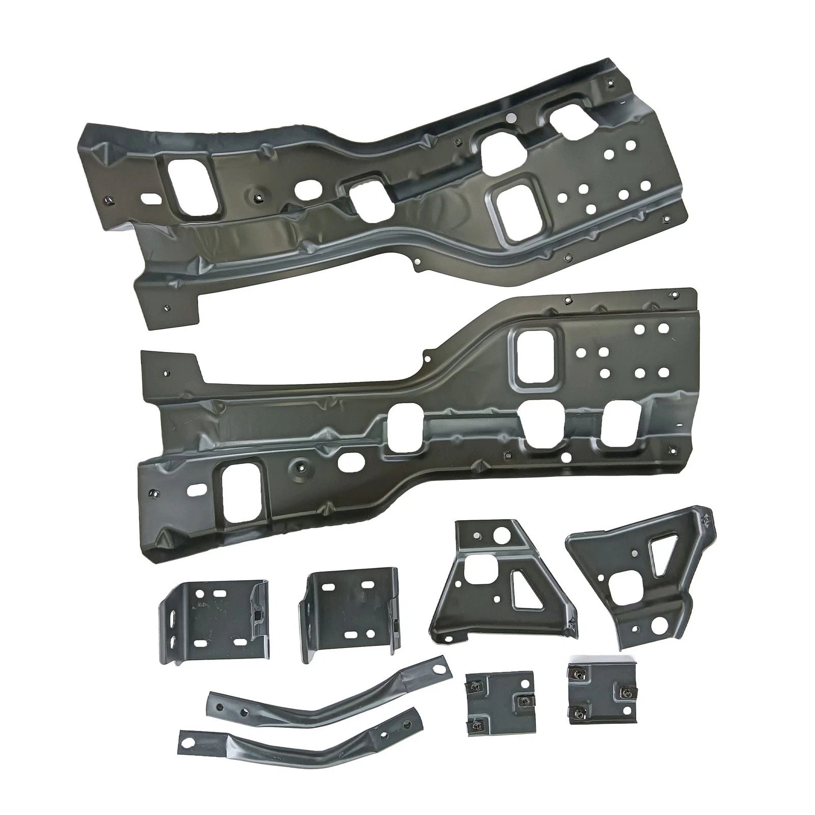 Set of 10 Front Bumper Impact Bracket Braces for Silverado 2500HD (2011–2014)