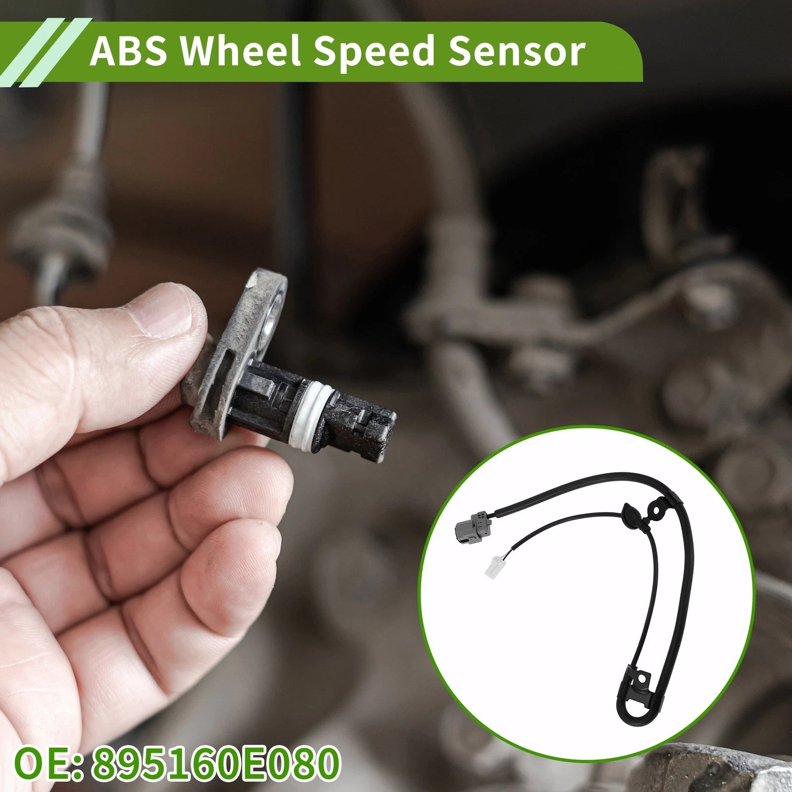 ABS Wheel Speed Sensor No. 895160E080 for Toyota Highlander (2001–2007)