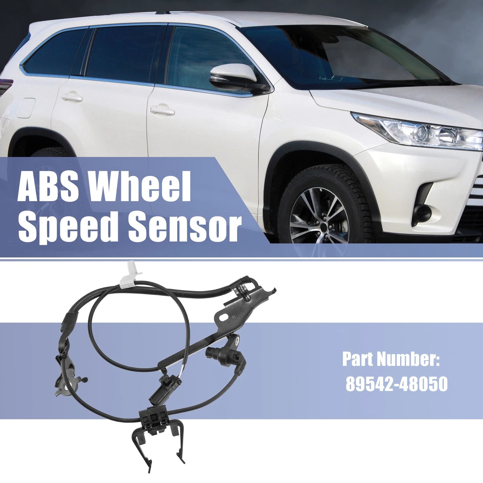 ABS Wheel Speed Sensor for Toyota Highlander (2010–2018) 89542-48050