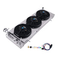 3 Row Aluminum Radiator w/ Shroud Fan for Jeep Cherokee 2.5L (1995–2000) MC1193