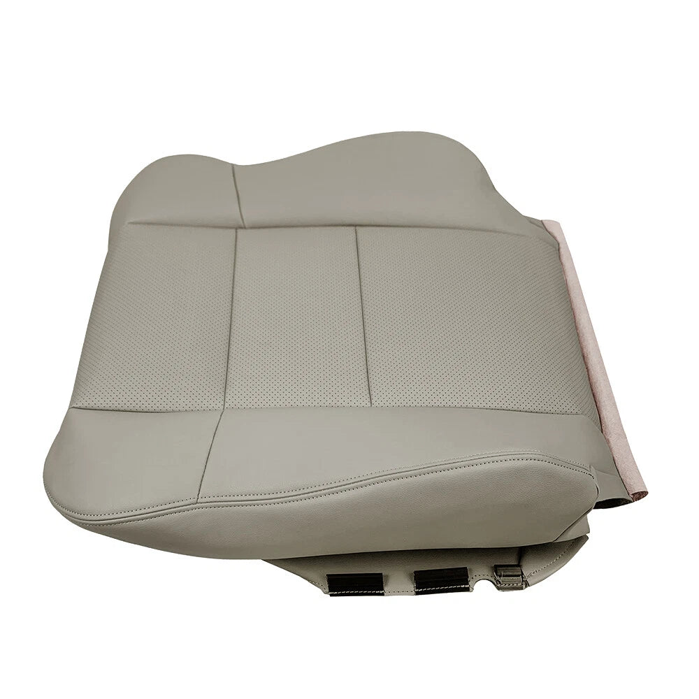 Leather Cover Set for Acura RDX (2007–2012) Gray Perforated Front Seats