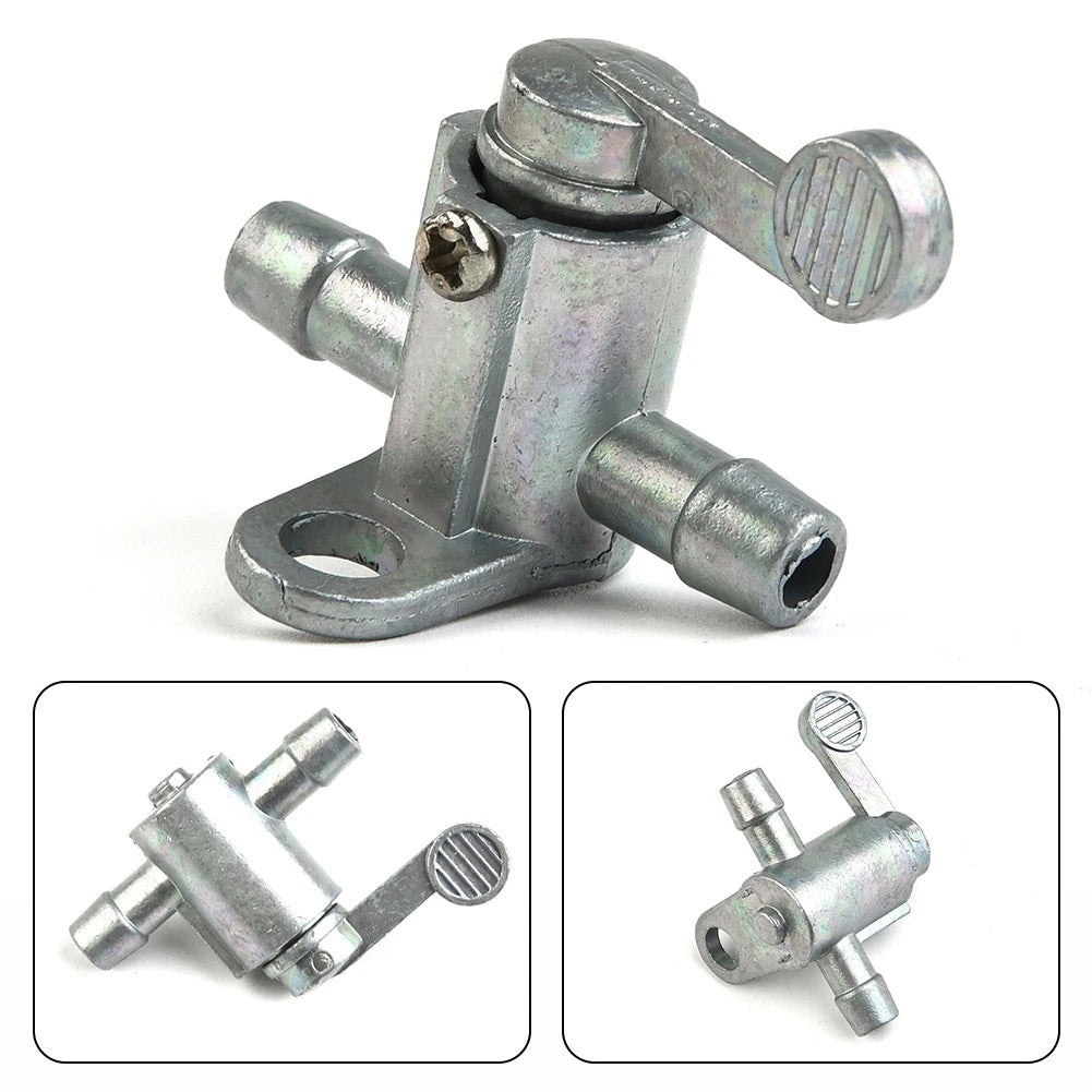 Petcock Switch for Dirt Bike ATV (1.6" x 1.8", 8mm, Aluminum)