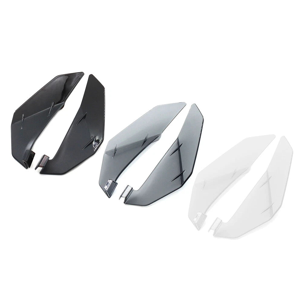 Black Upper Air Wind Deflectors for Honda XL750 Transalp (2023)