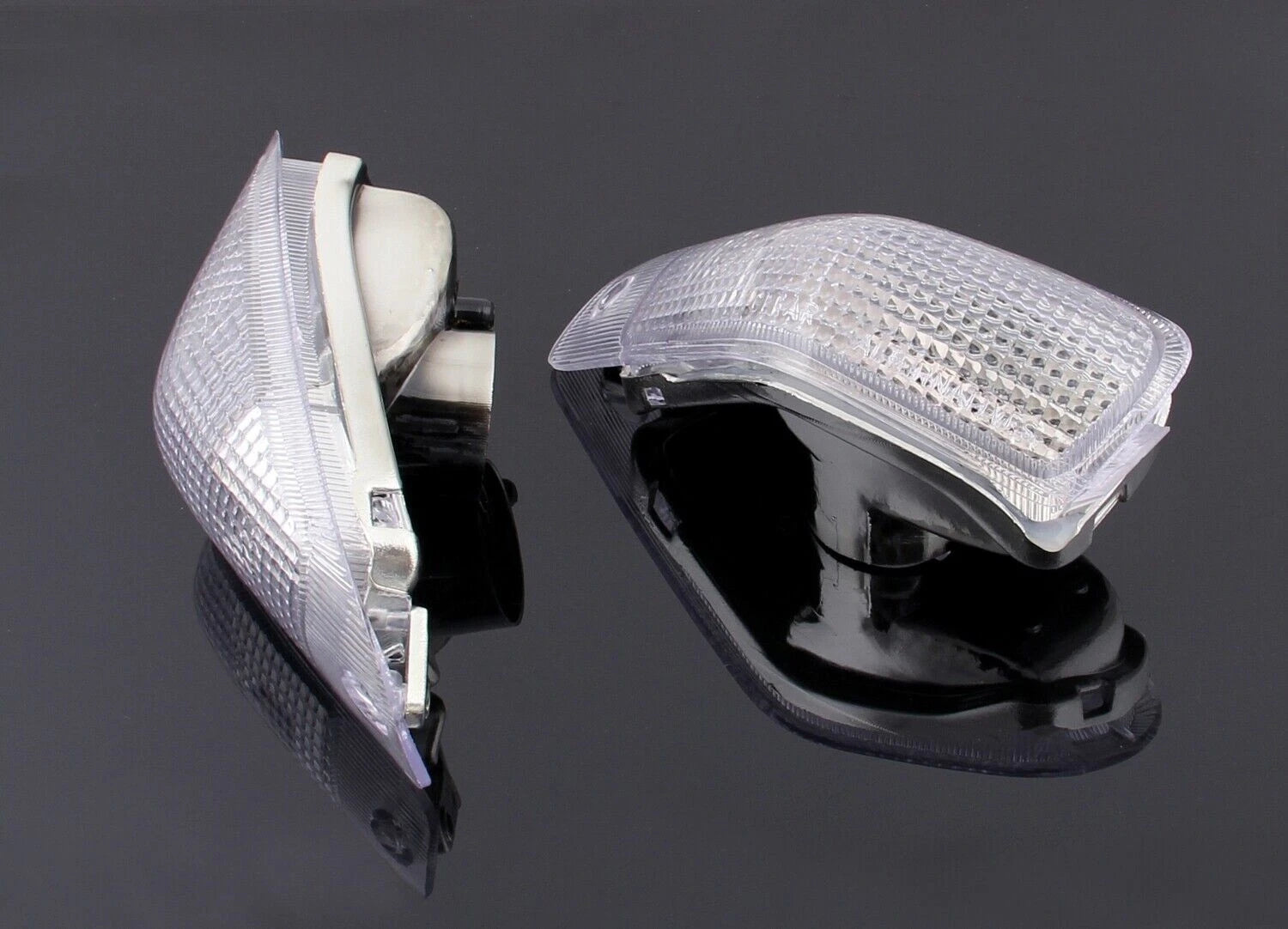 Front Turn Signal Lens for Kawasaki ZZR600 ZX600E (1994–2004) Clear EY