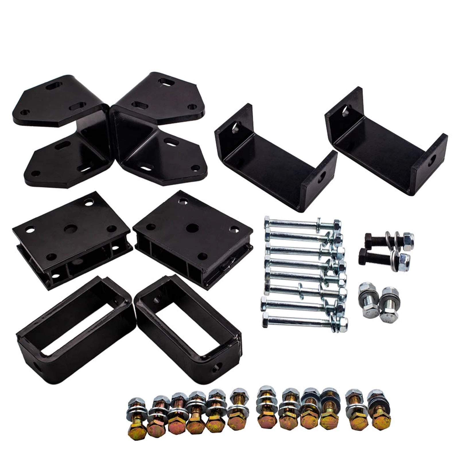4" Lift Kit Block with Shock Extenders for EZGO Medalist Golf Cart (1994–2001)
