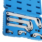 8pc Adjustable Hook Pin Spanner Wrench Tool Set 35mm-120mm