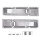 Performance Valve Covers for Chevy 283 305 327 350 383 400 V8 (1958–1986) Aluminum