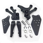 Front Rider Foot Rest Peg Bracket for Kawasaki Ninja ZX10R (2004–2005) Matte Black