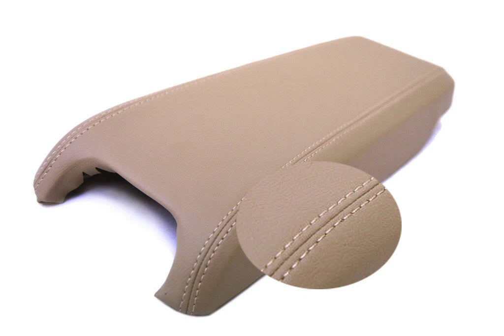 Center Console Armrest Cover for Mazda CX-7 (2007–2012) Beige PVC Leather