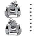 Set of 2 Rear Brake Calipers w/ Bracket for Ford Edge (2011–2014) Lincoln MKX (2011–2015)