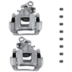 Set of 2 Rear Brake Calipers w/ Bracket for Ford Edge (2011–2014) Lincoln MKX (2011–2015)