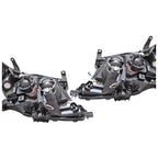 2 x LED Black Projector Headlights for Toyota Hilux (2005–2011)