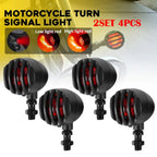 2X Halogen Turn Signal Indicator Light for Universal Motorcycle