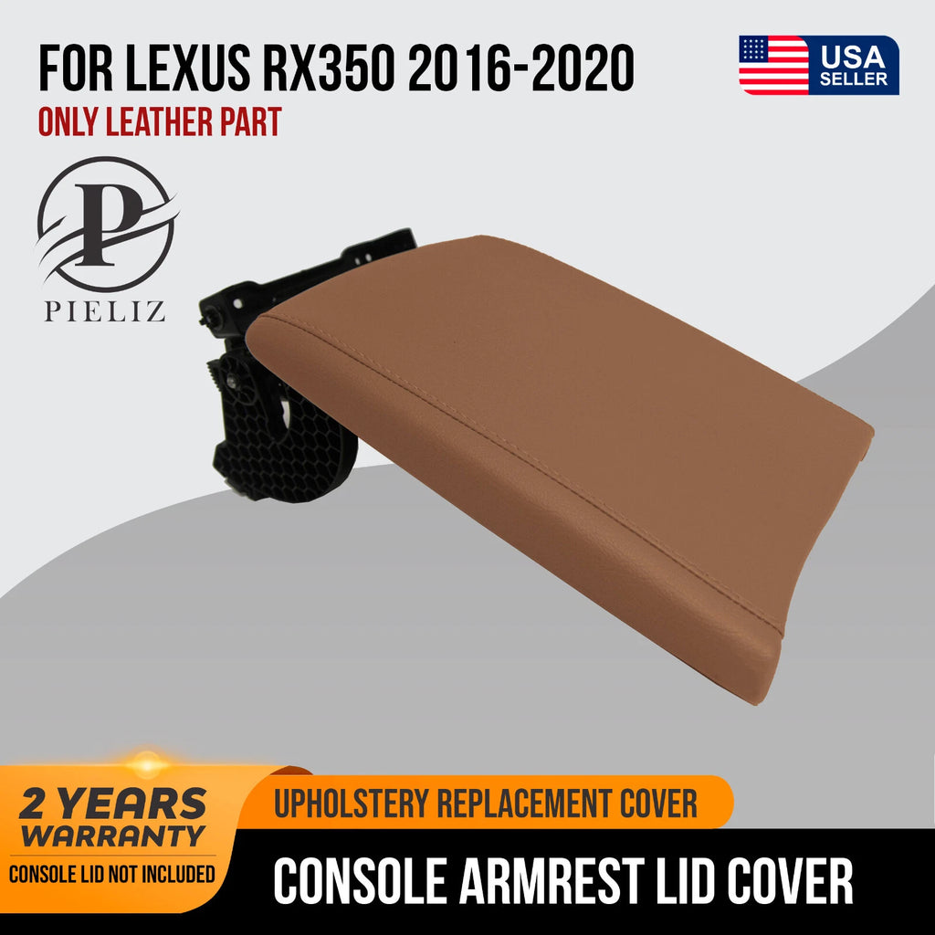 Center Console Lid Armrest Cover for Lexus RX350 (2016–2020) Red Rock