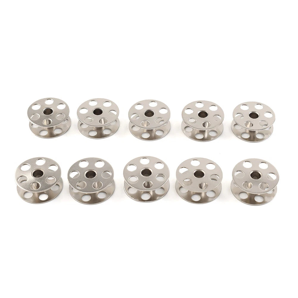 10 Large Bobbins #B9117-563-000 for Juki LU 563, 1508, 1510, 1560, 1565, Singer 211U