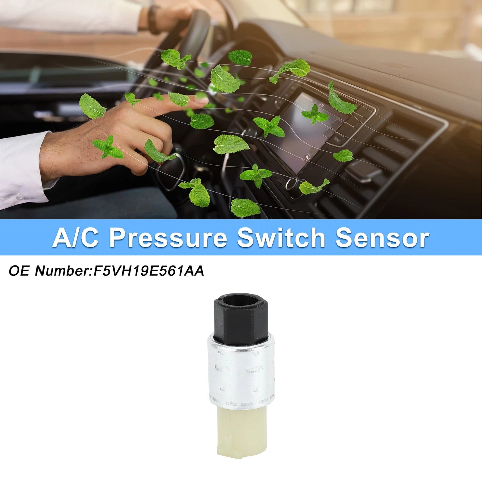 A/C Pressure Switch Sensor for Ford Mustang (1996–1999) No.F5VH19E561AA