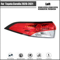 Outer Tail Light Lamp Assembly for Toyota Corolla (2020–2021)