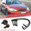 Set of 4 Spark Plug Wire Ignition Coil Cables No. 32700PAAA02 for Honda Accord (1994–2002)