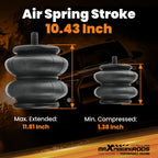 2X Air Suspension Spring Bags for Firestone (W21-760-6401)