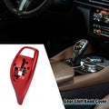 Gear Shift Lever Cover for BMW 1 2 3 4 5 6 7 Series X3 X4 (F30) Red