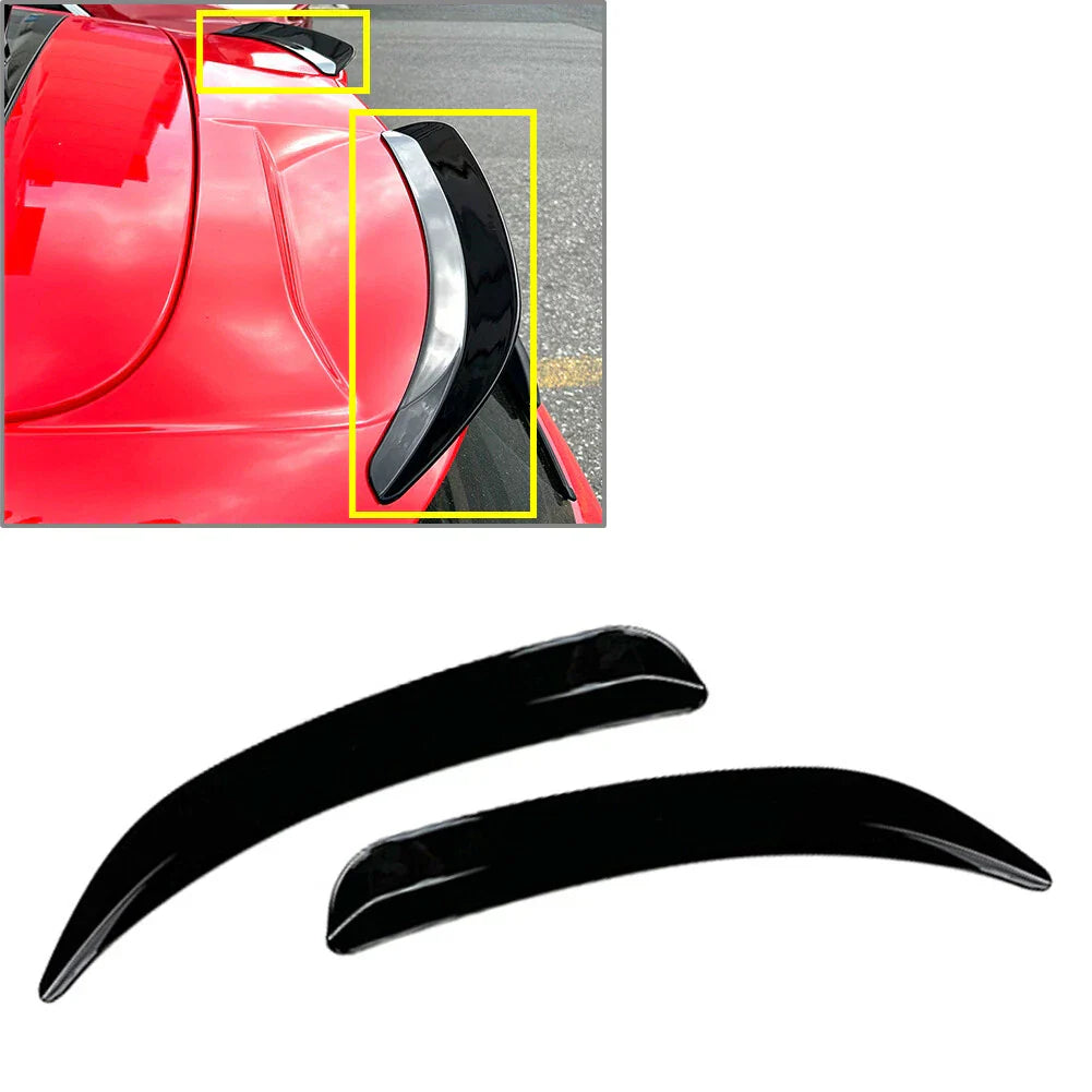 Rear Roof Trunk Spoiler Tail Wing Lip for Ford Focus (2019-2023)