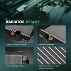 Aluminum Radiator for Dodge Dakota (1992–1995)