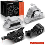 Set of 4 Engine Motor & Transmission Mounts for Chevy Cruze (2011–2015)