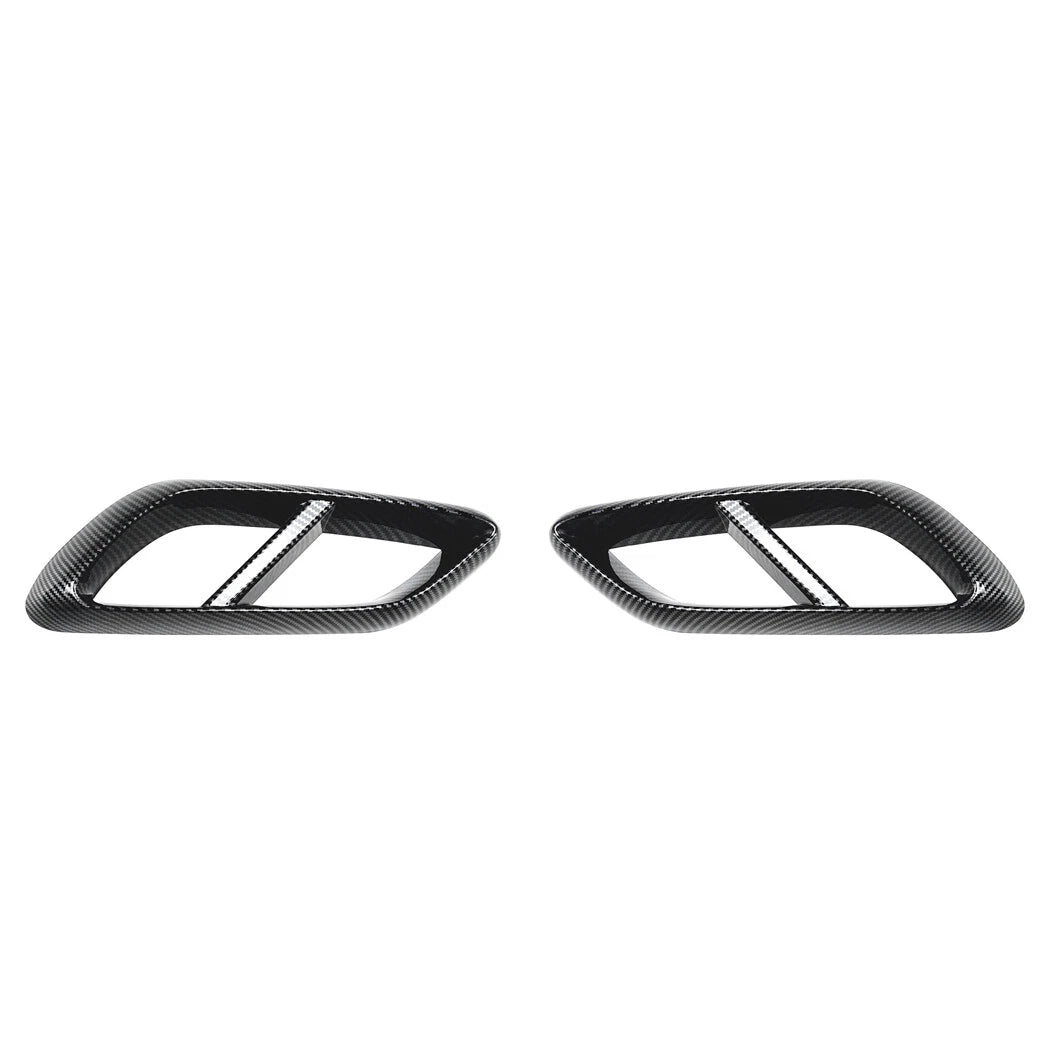 Carbon Look Rear Exhaust Muffler Pipe Tip for Benz E-Class W214 (2024–2024)