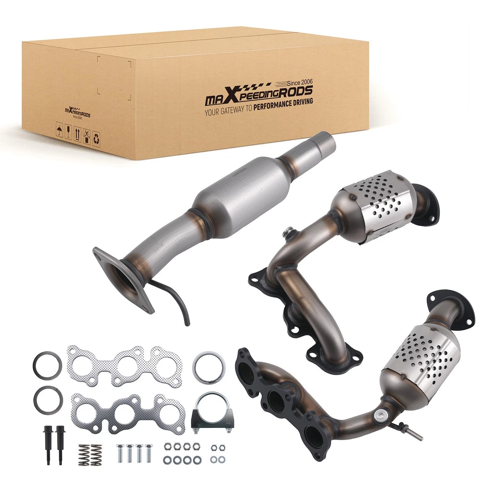 EPA OBD-II Catalytic Converter Kit for Toyota Highlander 3.3L (2004–2007)