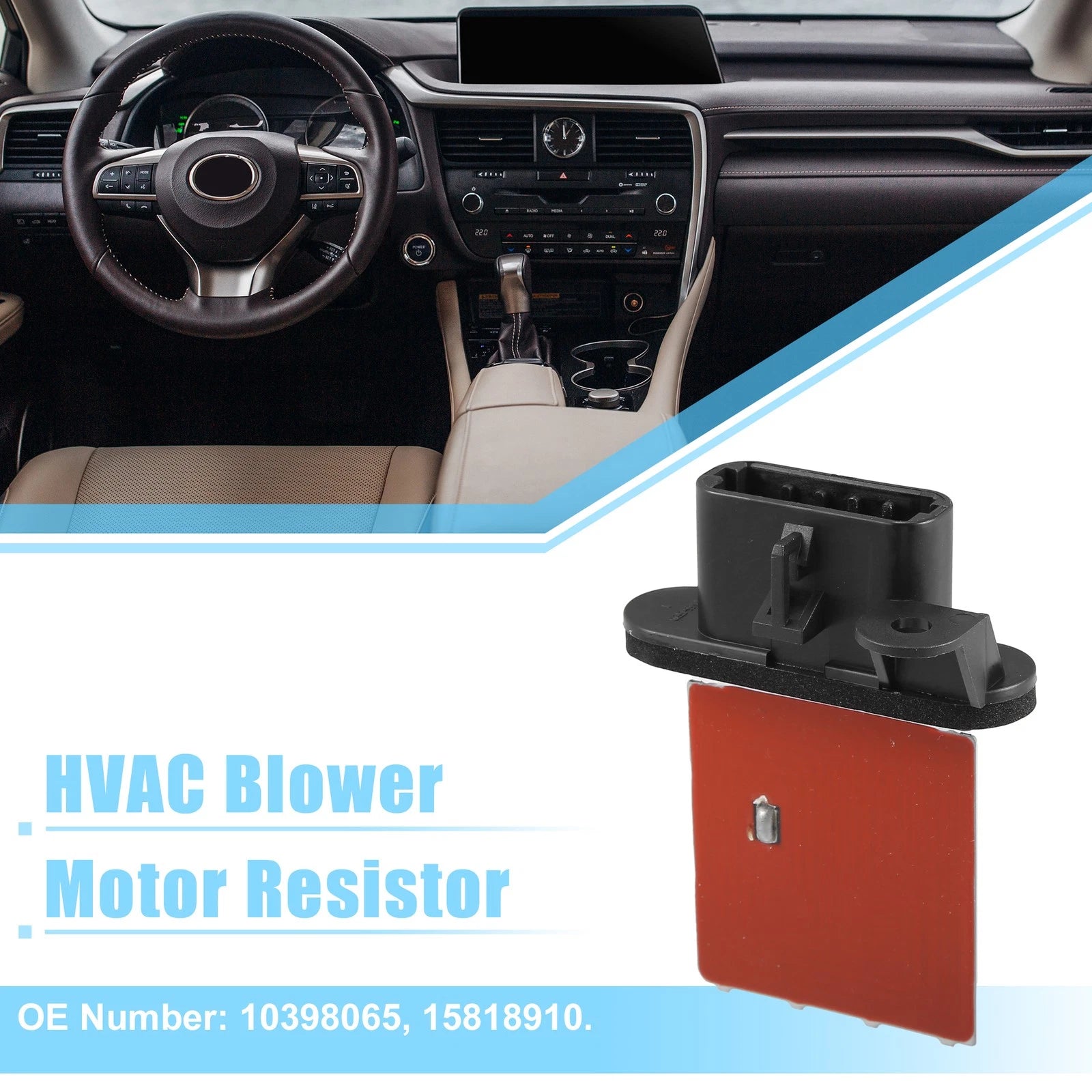 HVAC Blower Motor Resistor for Chevrolet Cobalt (2005–2010)