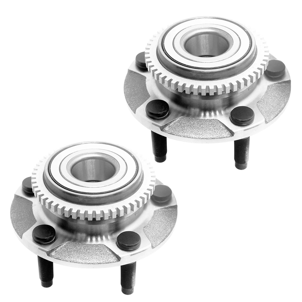 2X Front Wheel Bearings and Hubs for Ford Mustang (1994–2004)