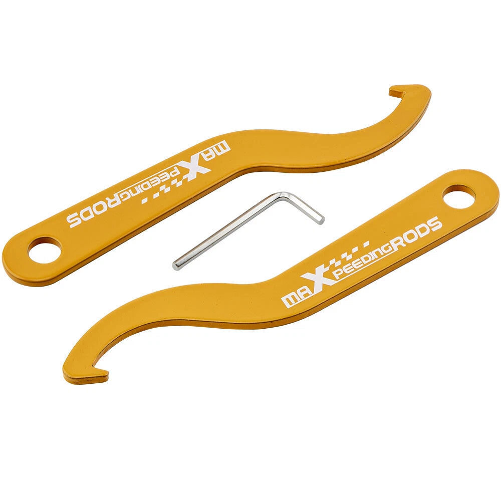 Pair Coilover Shock Spanner Wrench for Adjustable Suspension