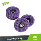 Set of 5 Poly Strip Disc Wheels for Angle Grinder (4")