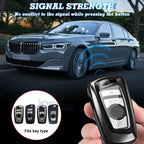 2PCS Black Remote Key Fob Shell Cover for BMW 2-5 Series X3 X4 (2011-2020)