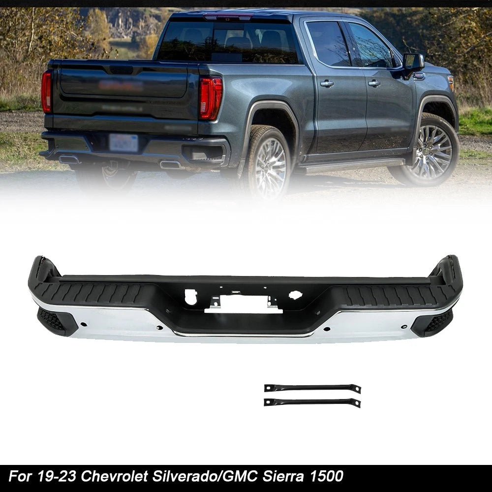 Rear Bumper Assembly for Chevrolet Silverado / GMC Sierra 1500 (2019–2023)