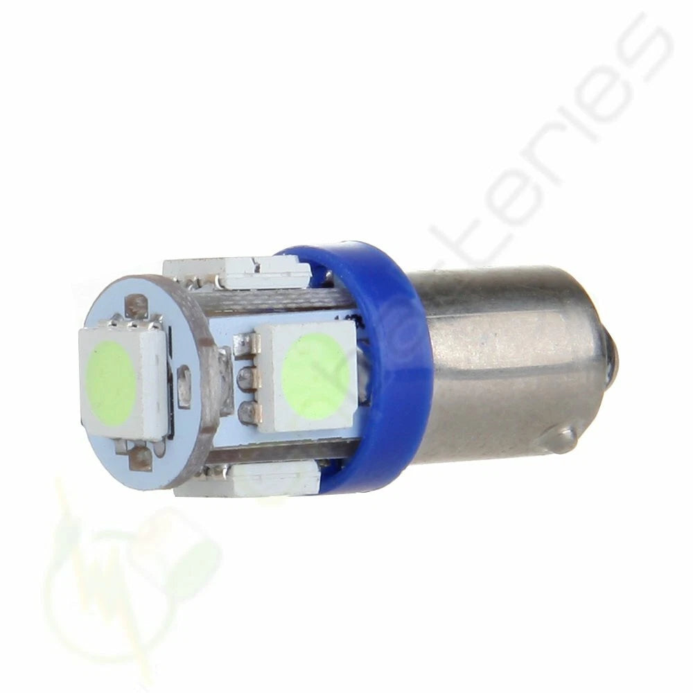 2X H6W Q65B 5-5050-SMD LED BA9S Map/Dome Light Bulbs for Universal