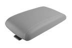 Leather Console Lid Pull Over Cover for Cadillac DTS (2006–2011) Gray