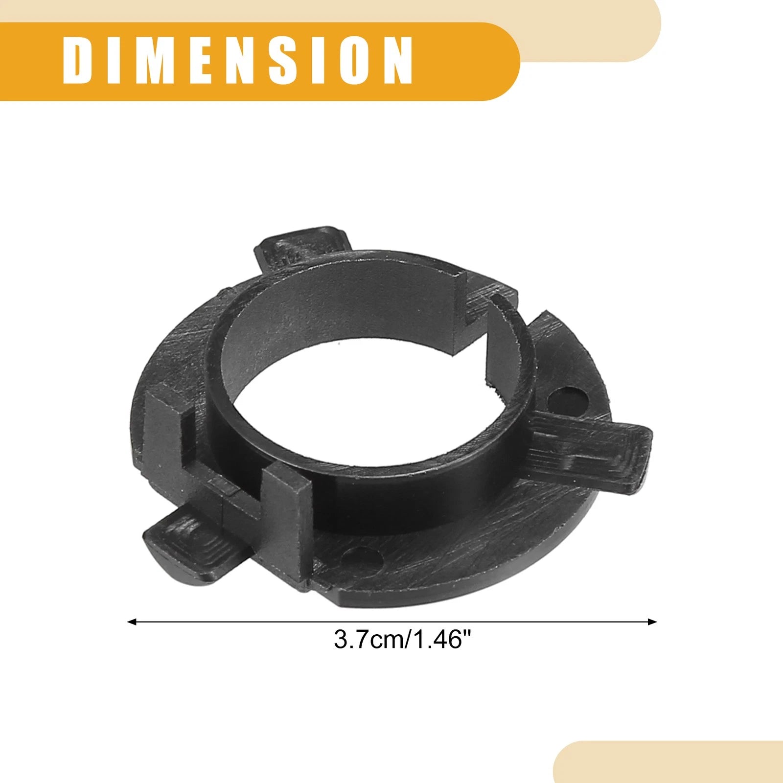 1 Pair LED Headlight Retainer Holder for Kia (634149064731)